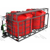 Кассета 5500х2, конусное дно, система гидроперемеш.