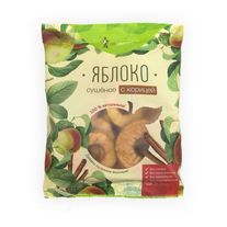 Яблоко сушеное с корицей (пакет флоупак) 75гр