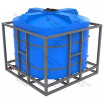 Кассета 5500х1 с конусным дном и сливом 2"