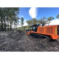 Самоходный гусеничный мульчер