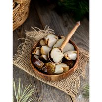 Белый гриб соленый